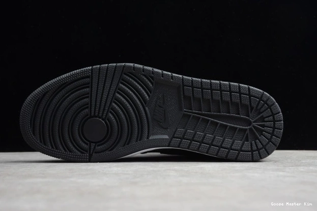 High OG Retro Air Jordan Black Satin 1 555088-060 0603